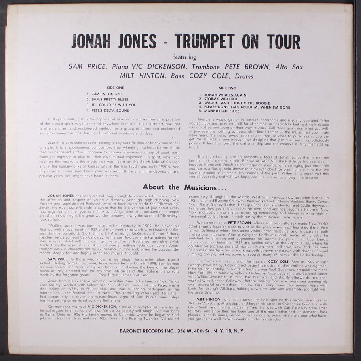trumpet on tour by JONAH JONES