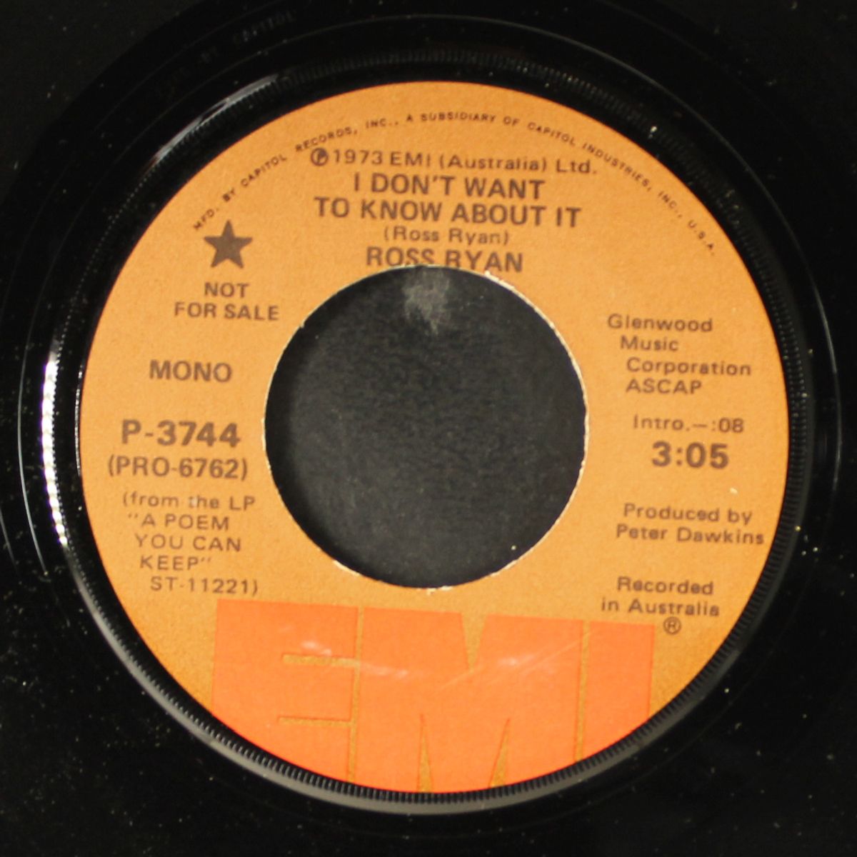 i don't want to know about it / mono by ROSS RYAN