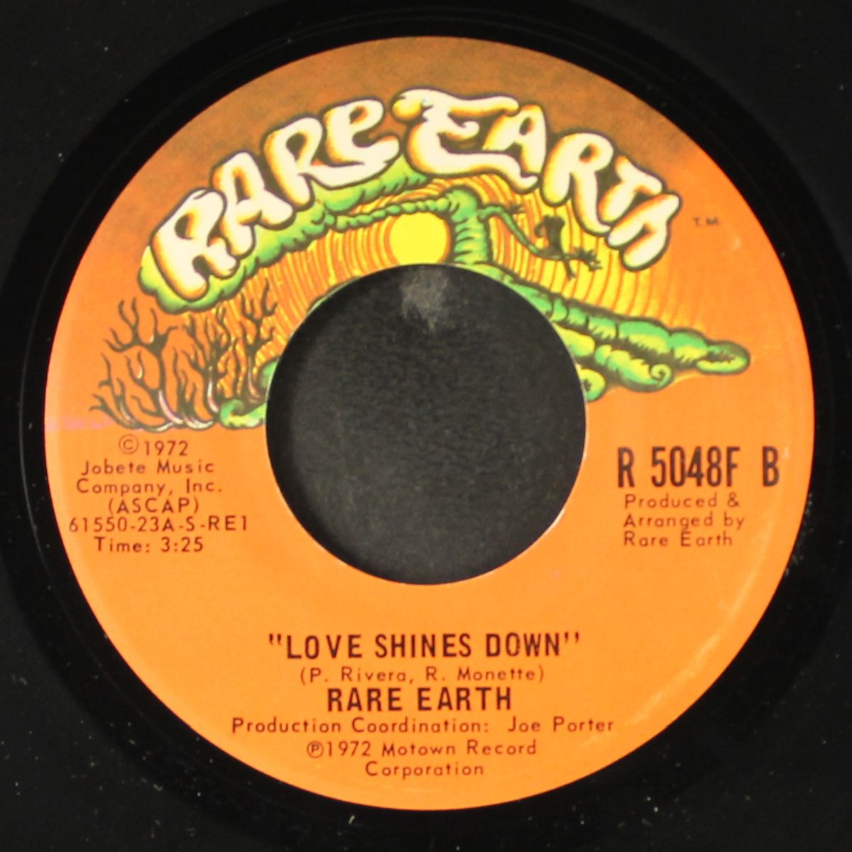 good time sally / love shines down by RARE EARTH