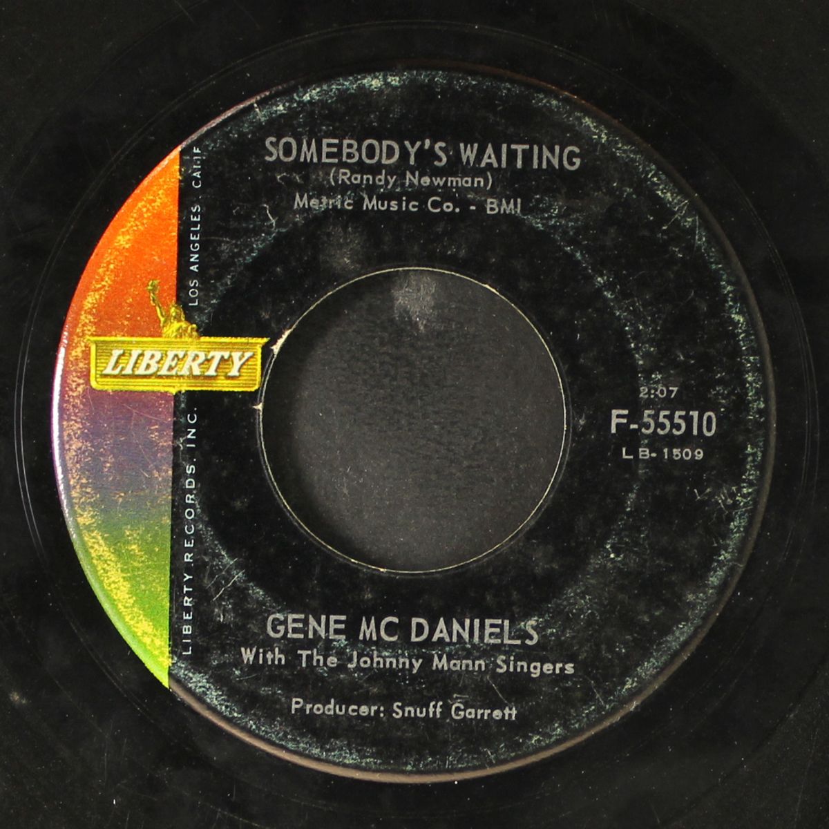 spanish lace / somebody's waiting by GENE MCDANIELS