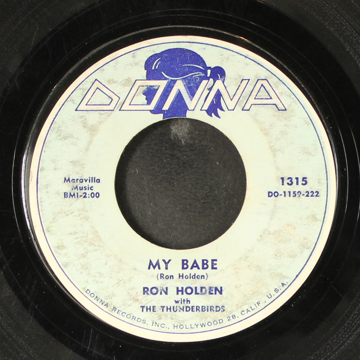 love you so / my babe by RON HOLDEN & THUNDERBIRDS
