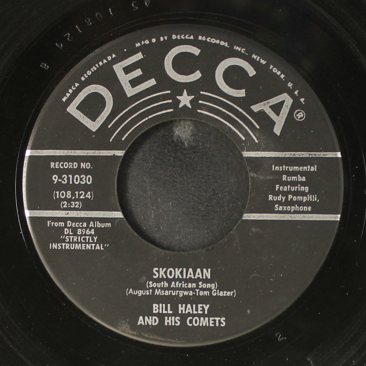 skokiaan / puerto rican peddler by BILL HALEY