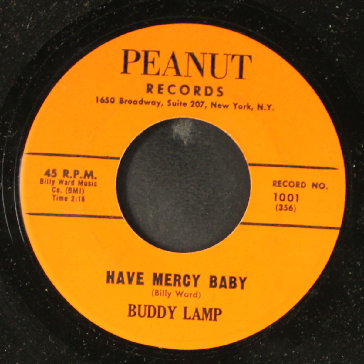 have mercy baby / i'm coming home by BUDDY LAMP