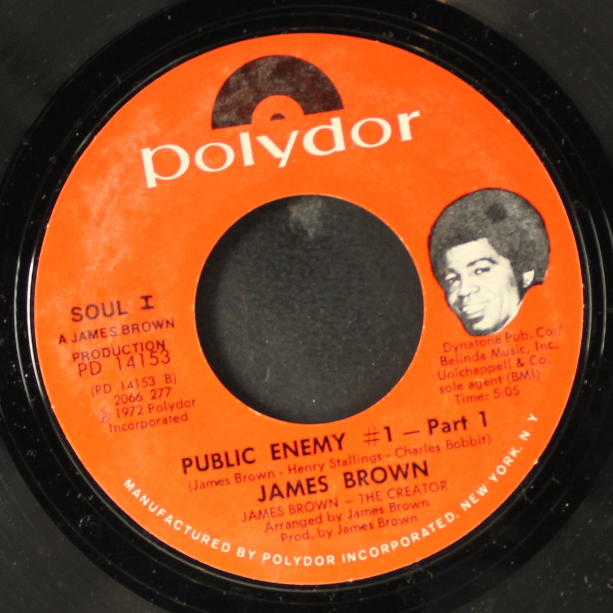 i got a bag of my own / public enemy #1, part 1 by JAMES BROWN