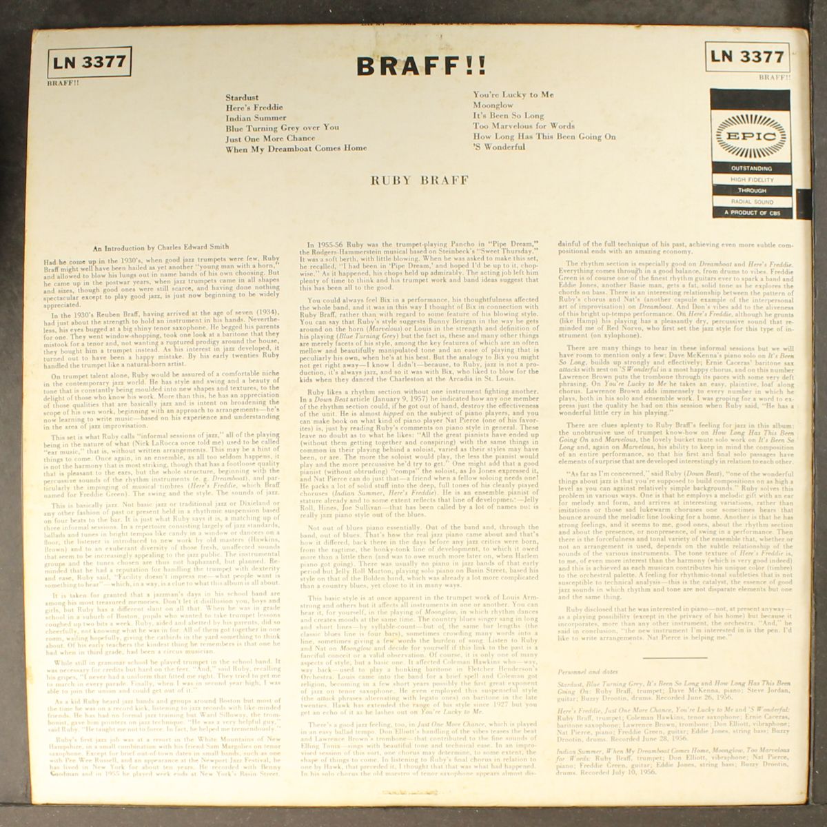 braff!! by RUBY BRAFF