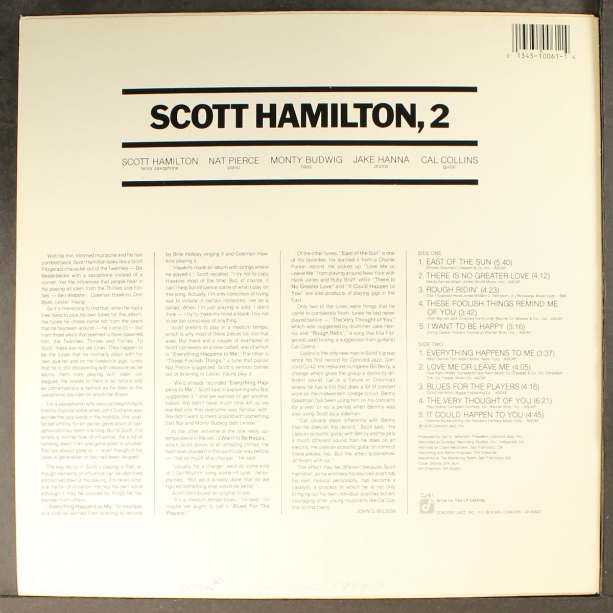 2 by SCOTT HAMILTON