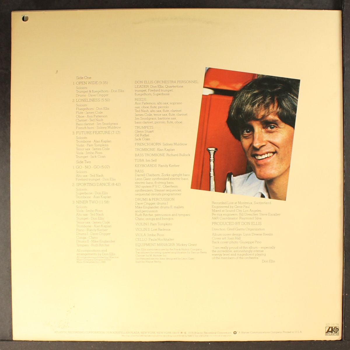 live at montreux by DON ELLIS