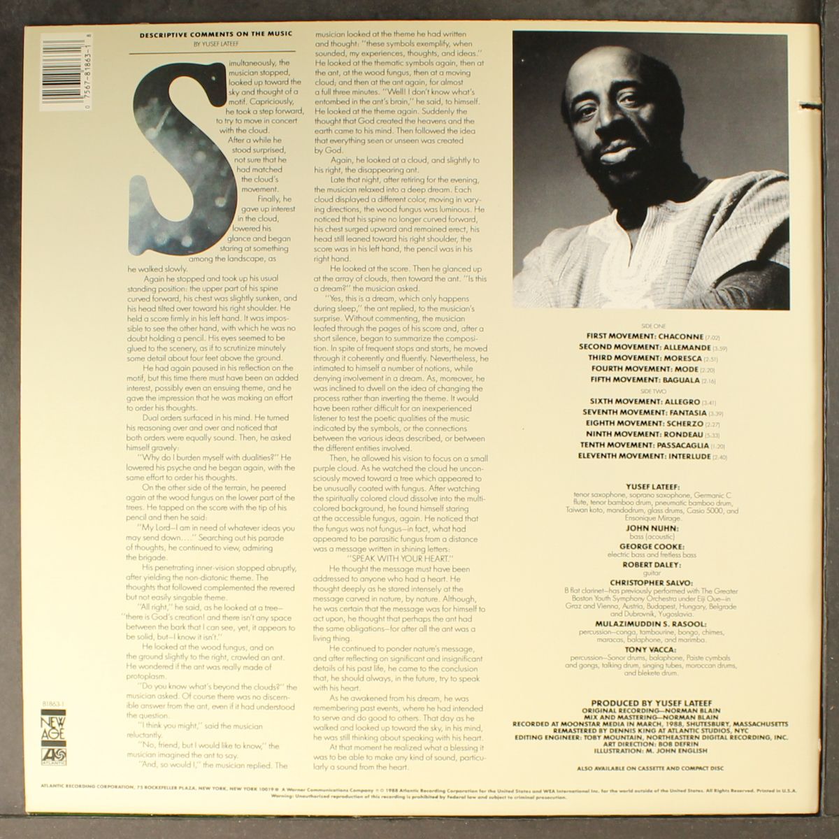 concerto for yusef lateef by YUSEF LATEEF