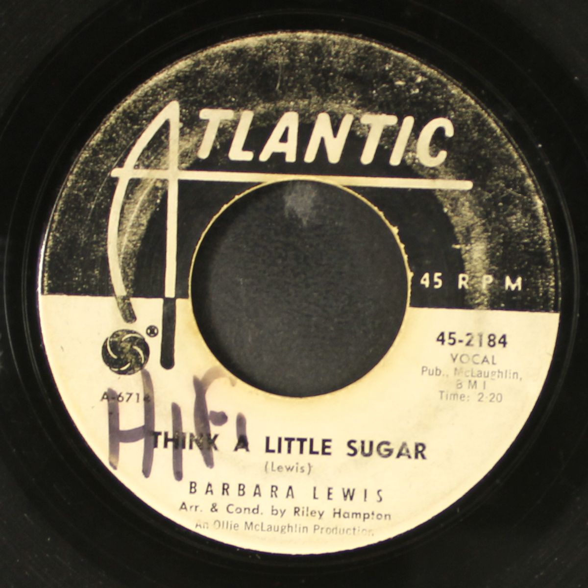 hello stranger / think a little sugar by BARBARA LEWIS