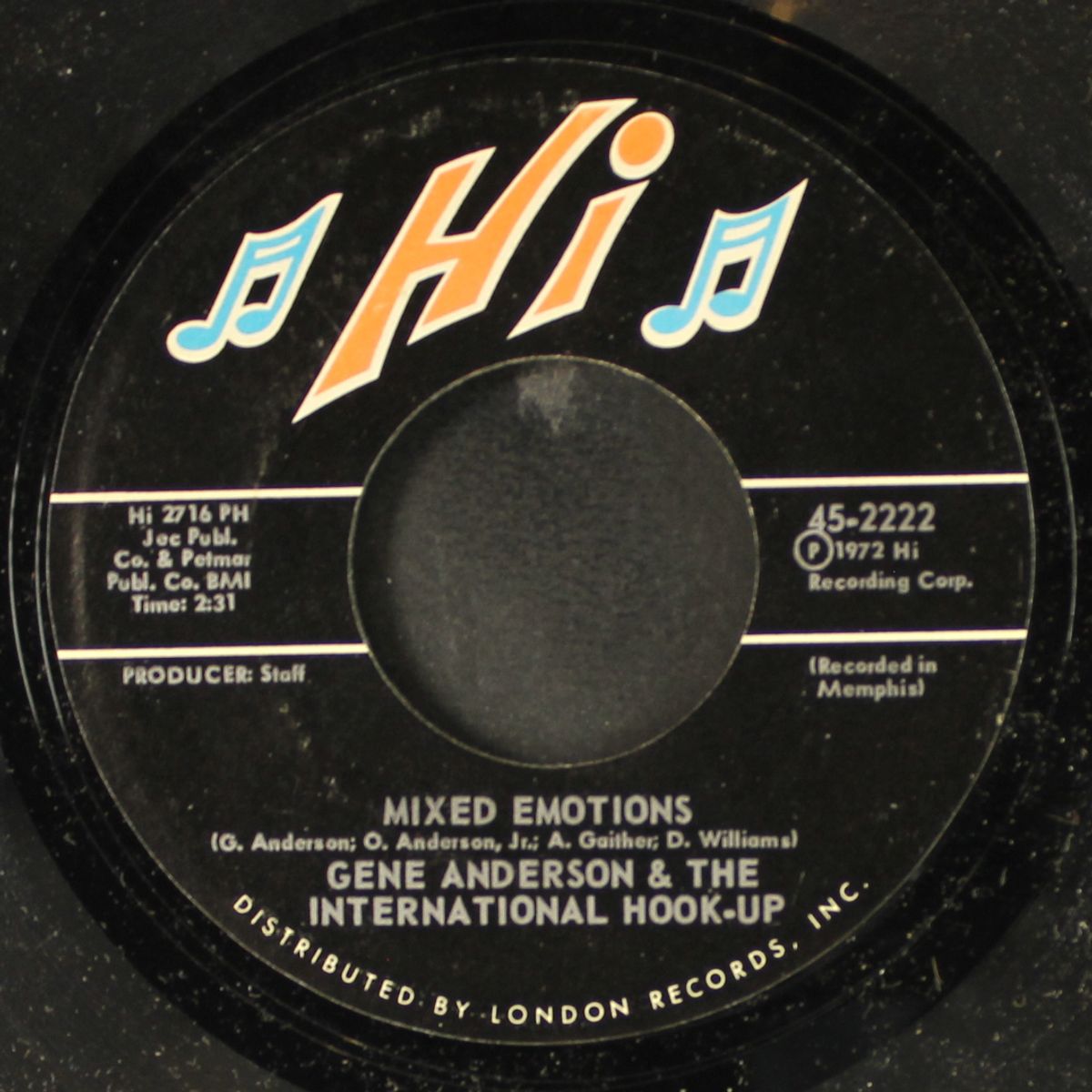 congratulations / mixed emotions by GENE ANDERSON