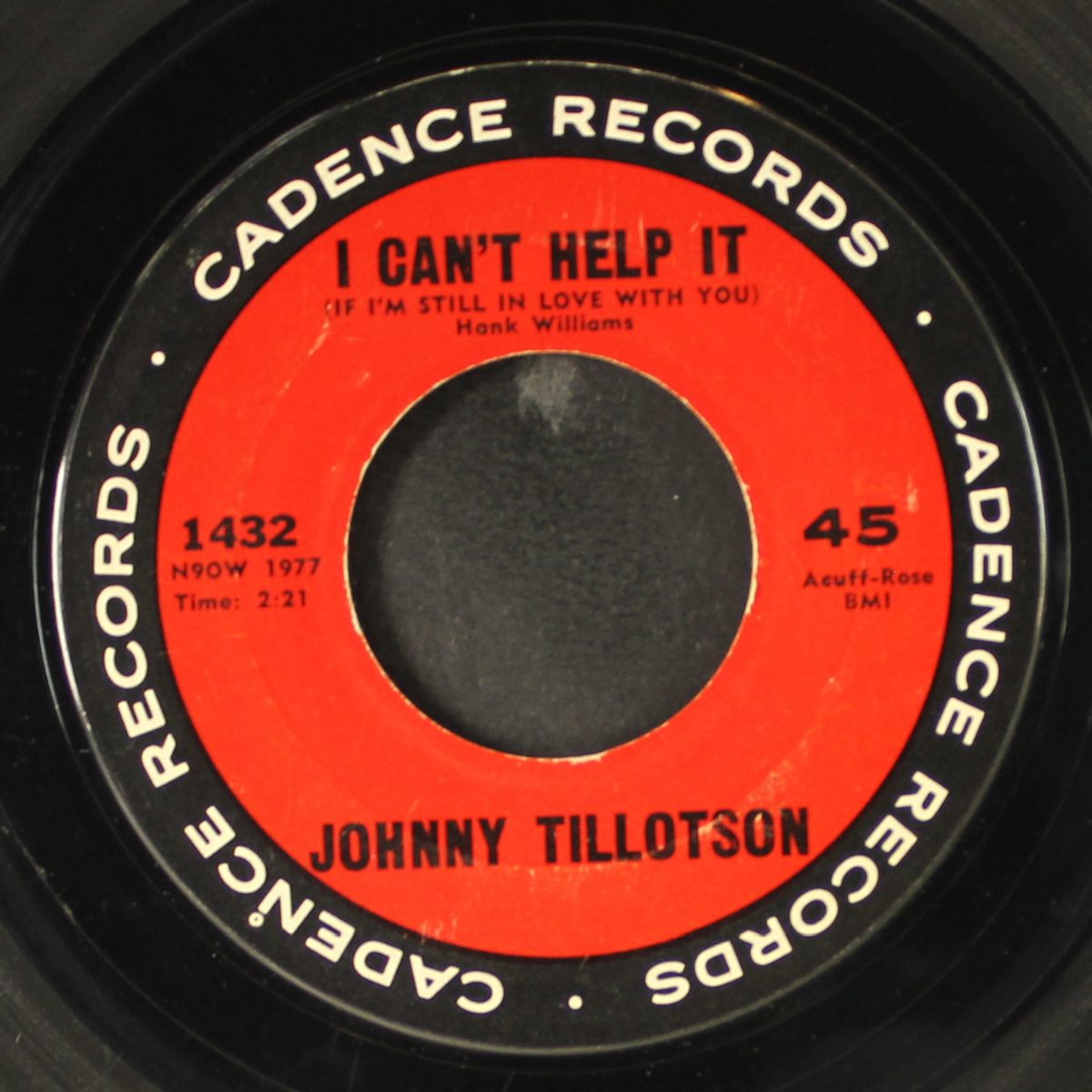 i can't help it / i'm so lonesome i could cry by JOHNNY TILLOTSON