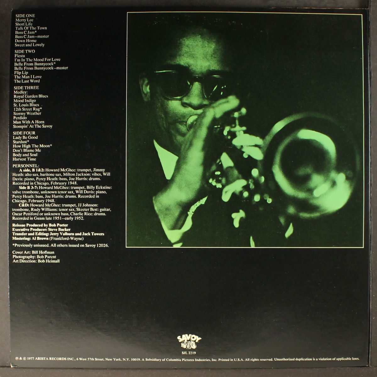 maggie - the savoy sessions by HOWARD MCGHEE
