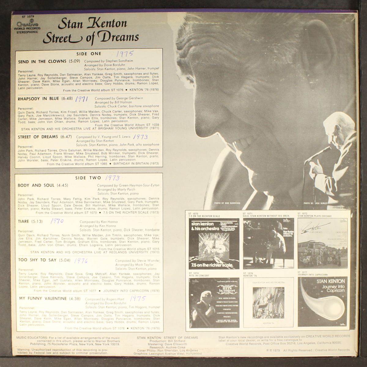 street of dreams by STAN KENTON