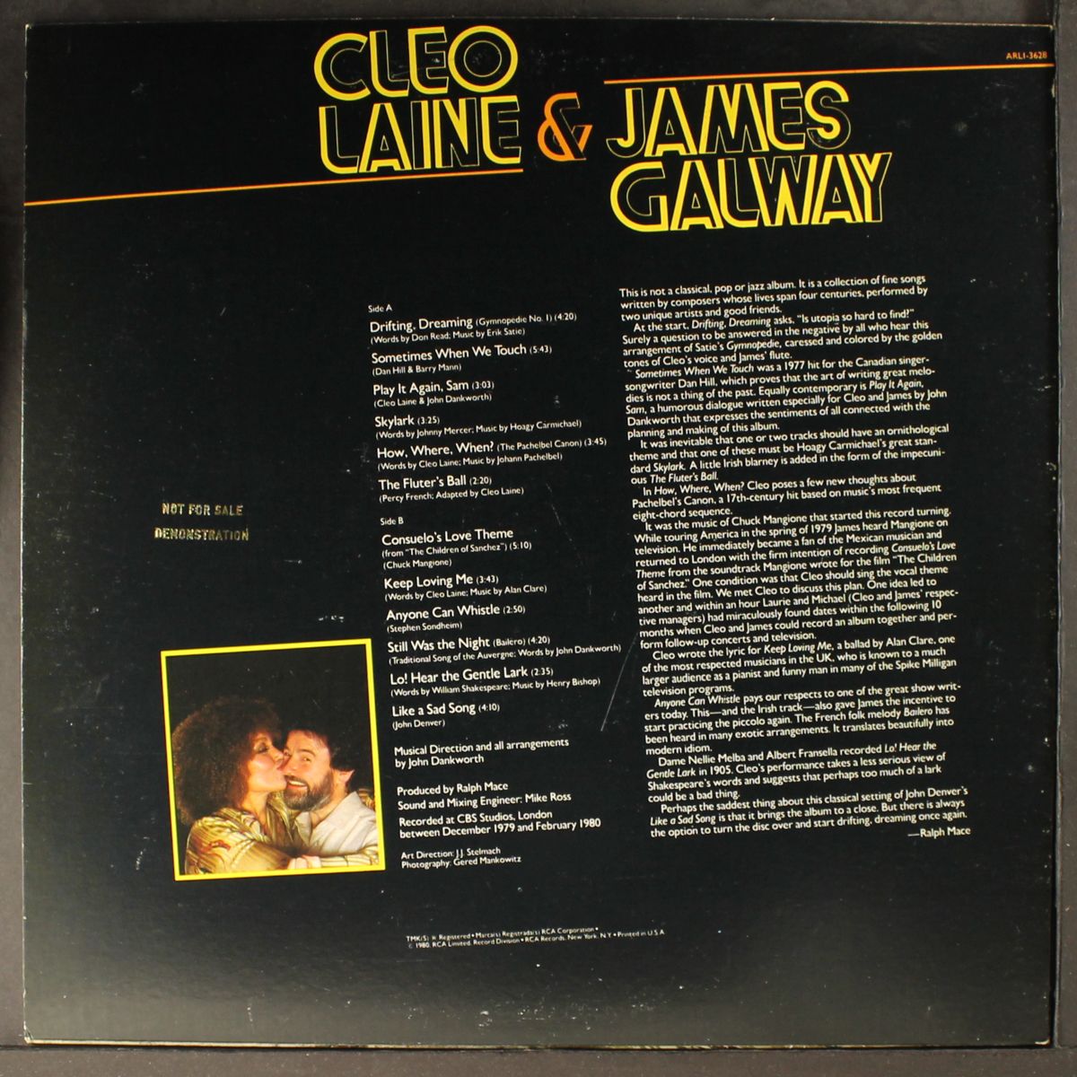sometimes when we touch by CLEO LAINE & JAMES GALWAY