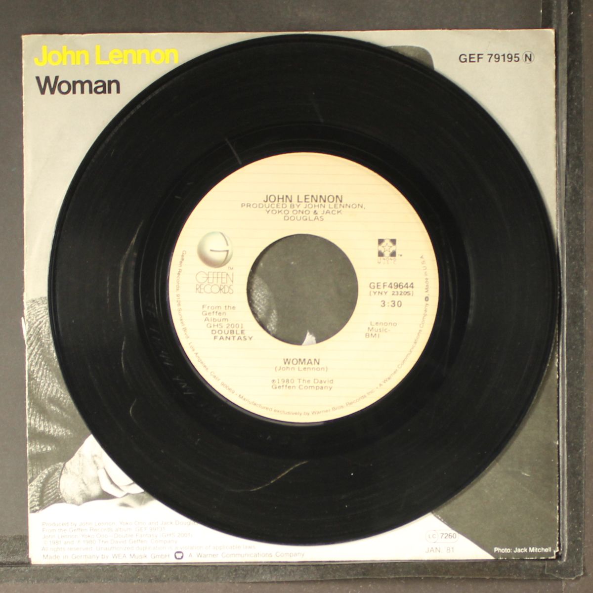 woman / beautiful boys by JOHN LENNON / YOKO ONO