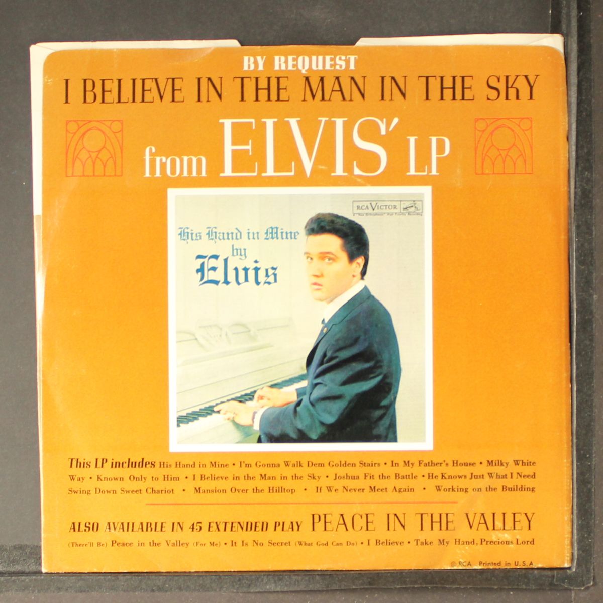 crying in the chapel by ELVIS PRESLEY