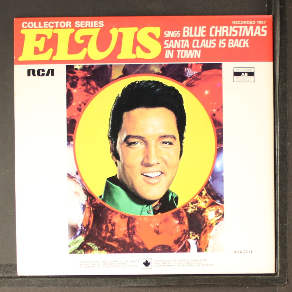 blue christmas / santa claus is back in town by ELVIS PRESLEY