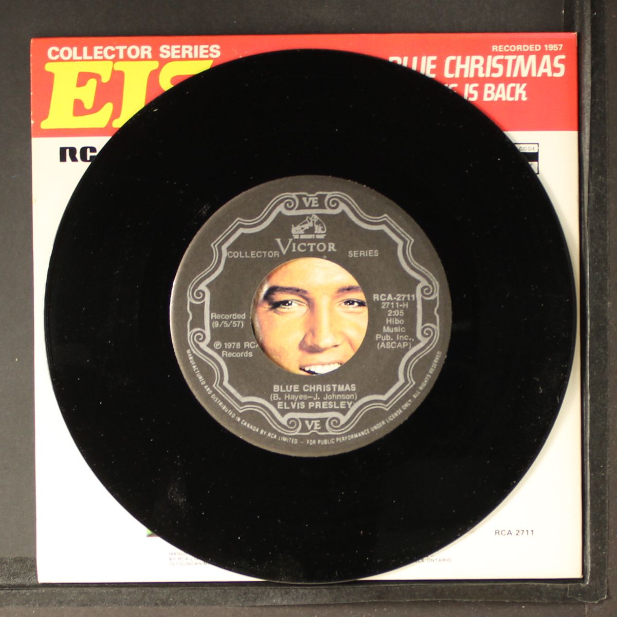 blue christmas / santa claus is back in town by ELVIS PRESLEY