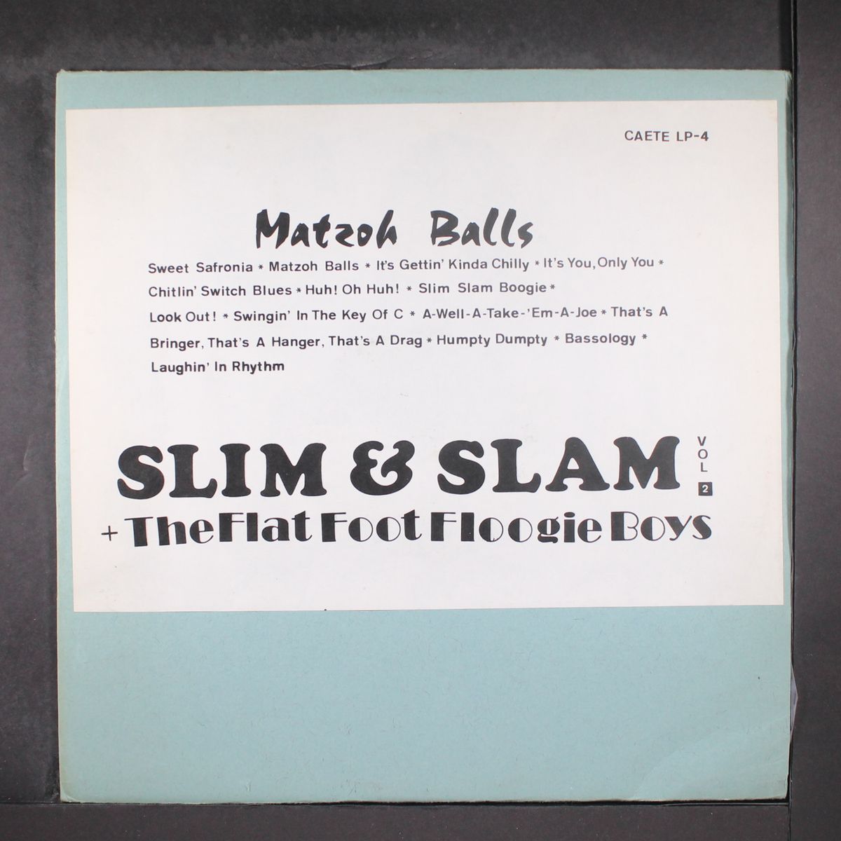 matzoh balls by SLIM & SLAM