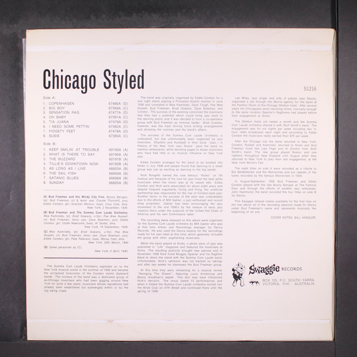chicago styled by VARIOUS