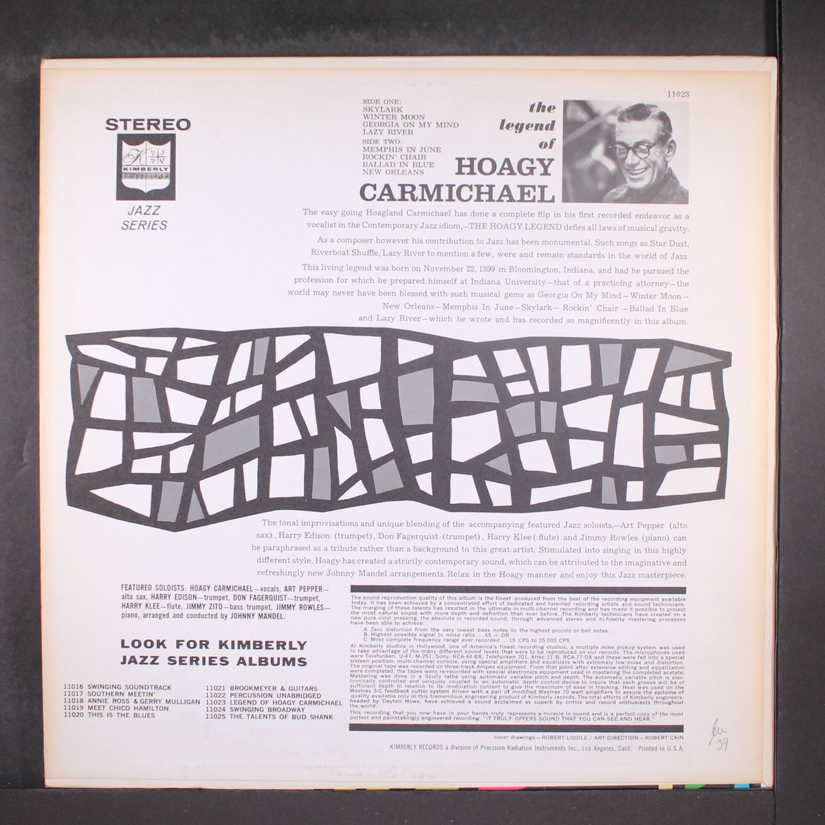 legend of by HOAGY CARMICHAEL