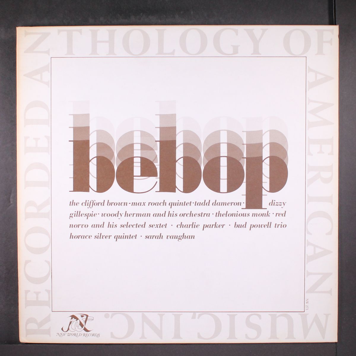 anthology of bebop by VARIOUS