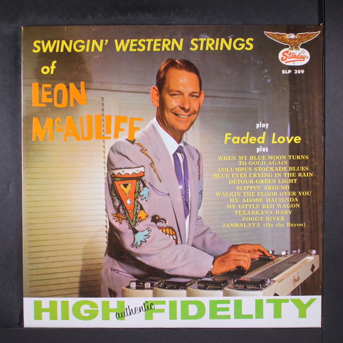 swingin' western strings by LEON MCAULIFF