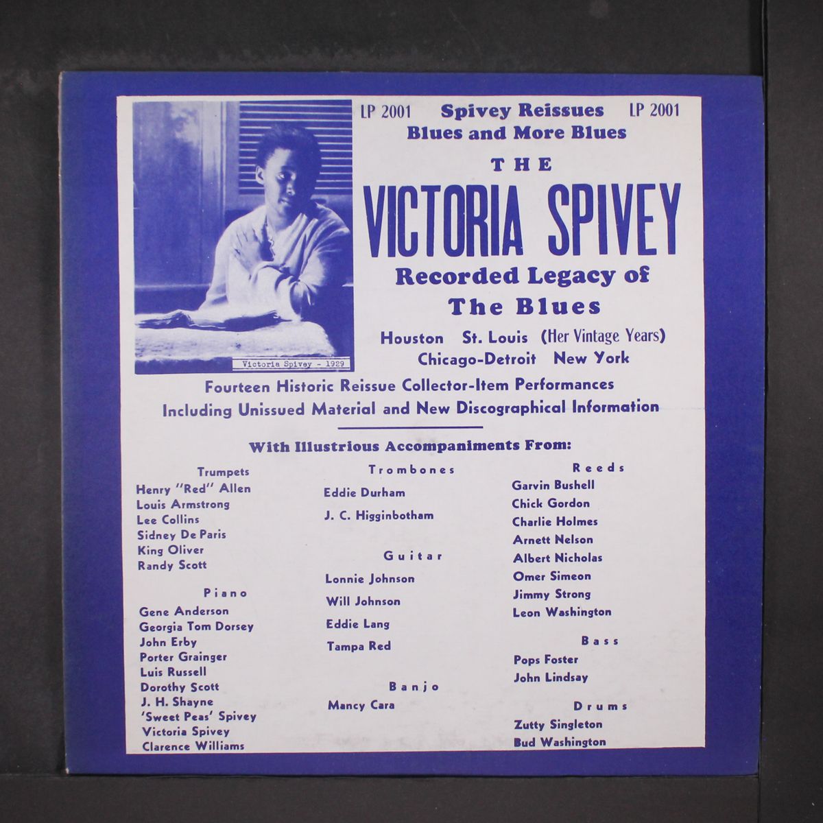 recorded legacy of the blues by VICTORIA SPIVEY