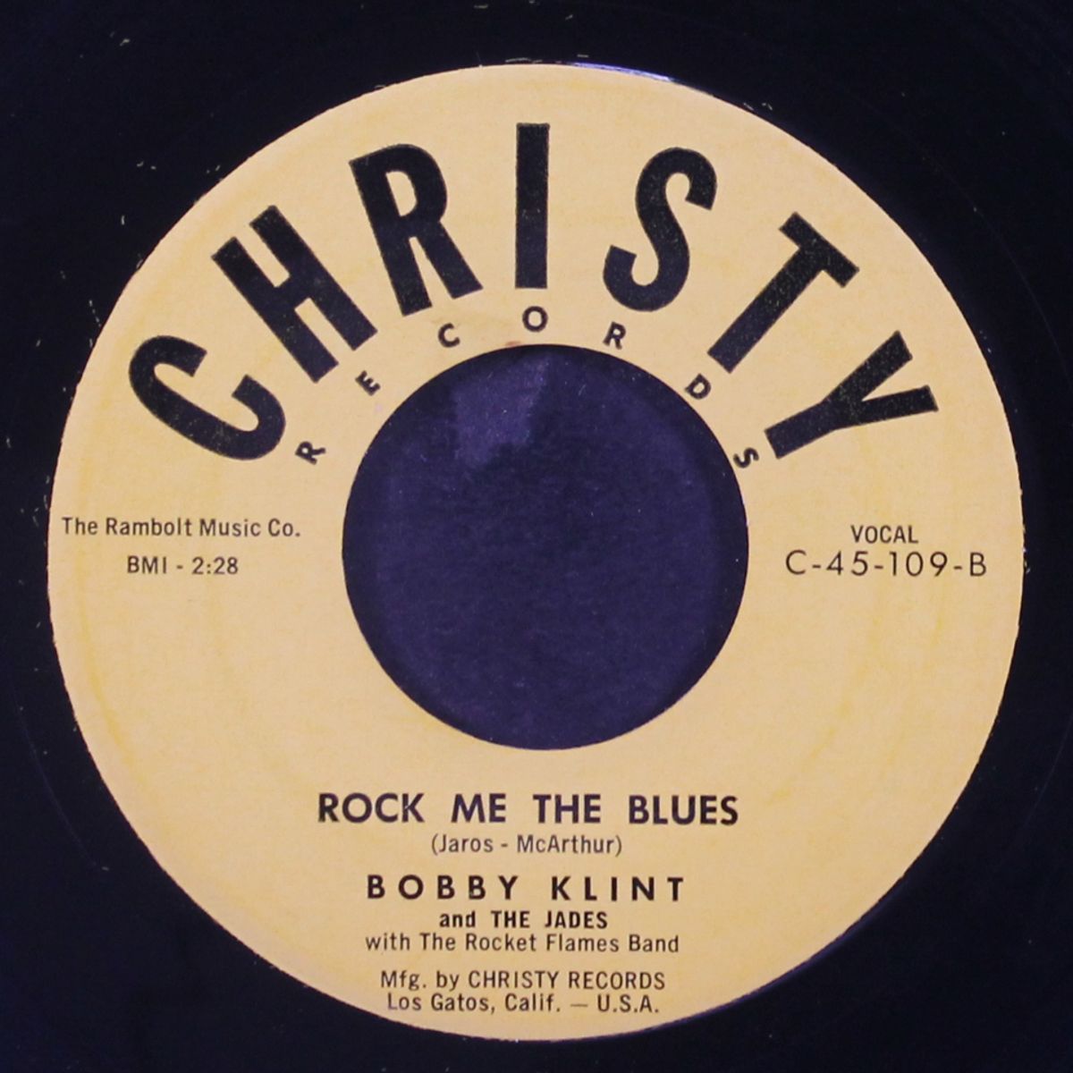 moana / rock me the blues by BOBBY KLINT & JADES