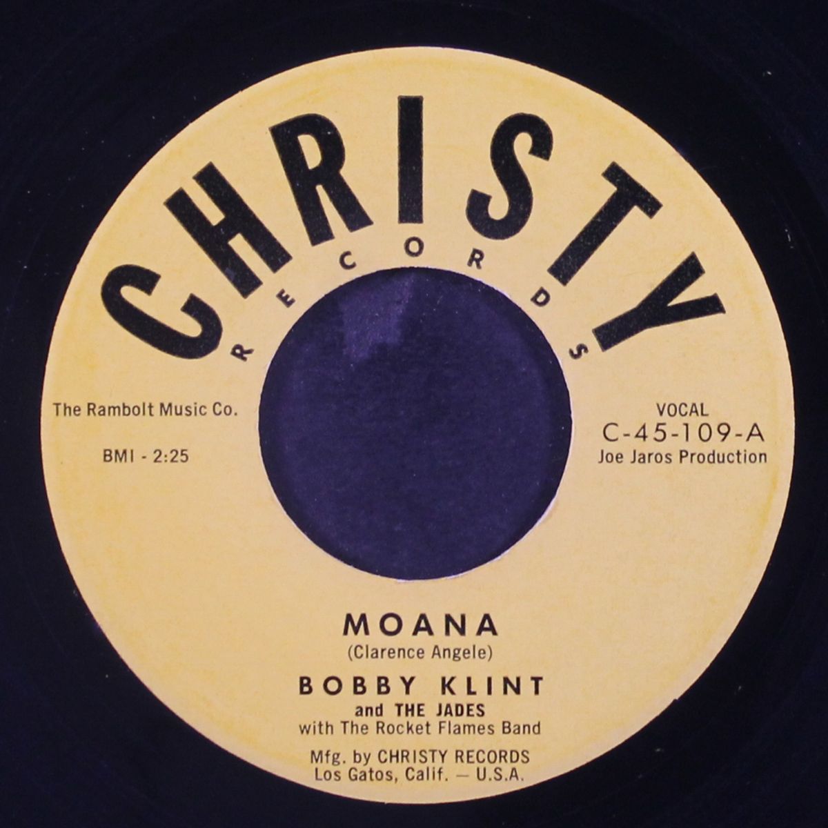 moana / rock me the blues by BOBBY KLINT & JADES