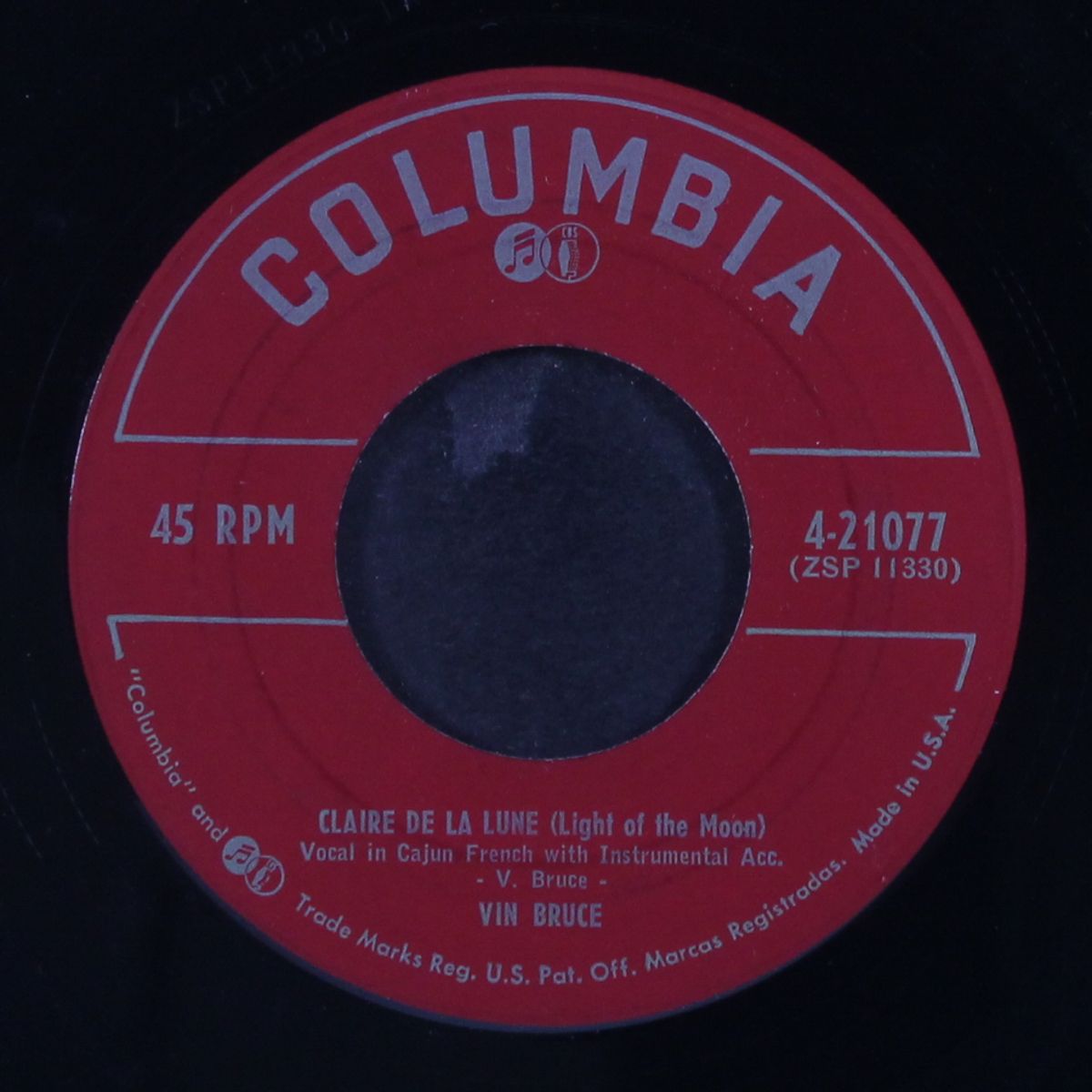 claire de la lune / je laissez mon coeur by VIN BRUCE