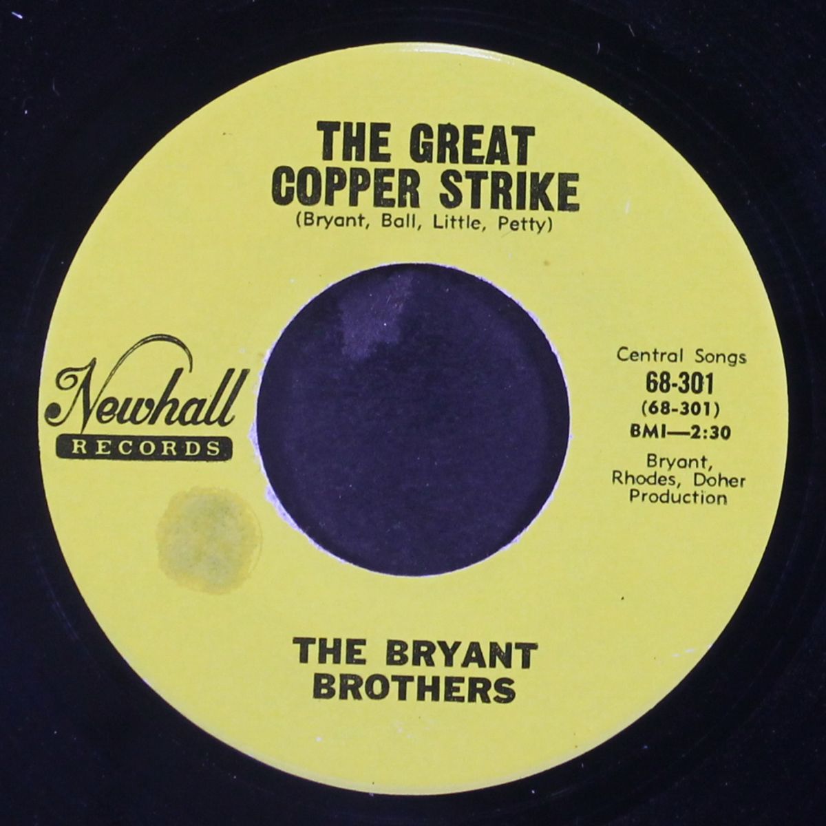 the great copper strike / missing you by BRYANT BROTHERS