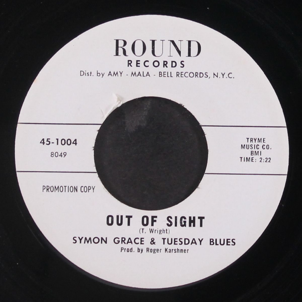 you won't get me workin' / out of sight by SYMON GRACE & TUESDAY BLUES