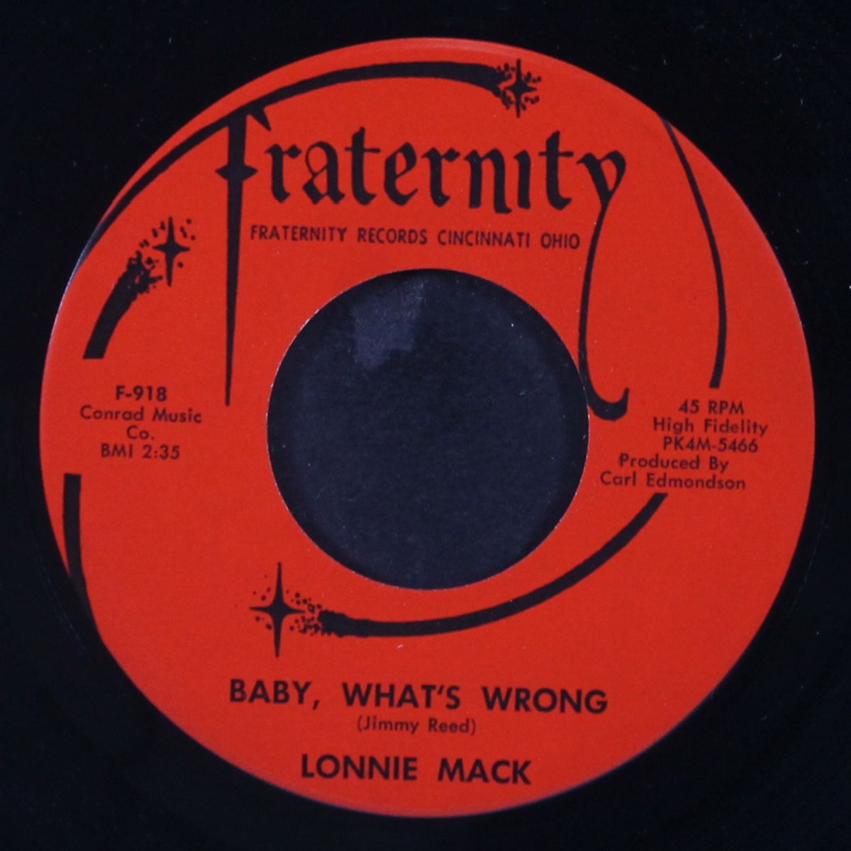 baby, what's wrong / where there's a will by LONNIE MACK