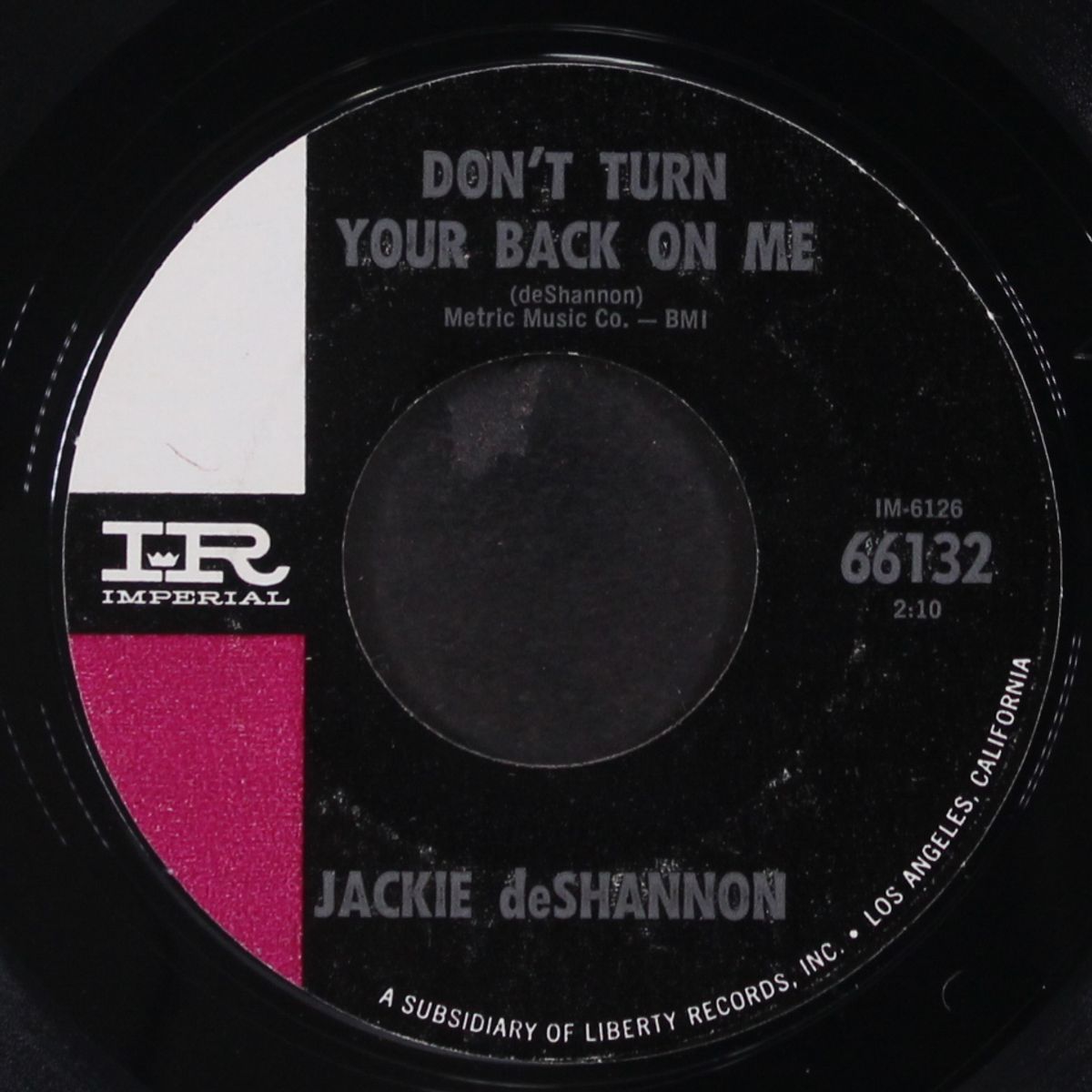 a lifetime of loneliness / don't turn your back on me by JACKIE DE SHANNON