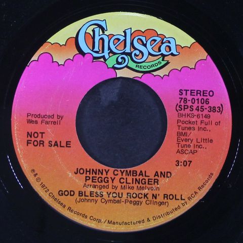 JOHNNY CYMBAL & PEGGY CLINGER