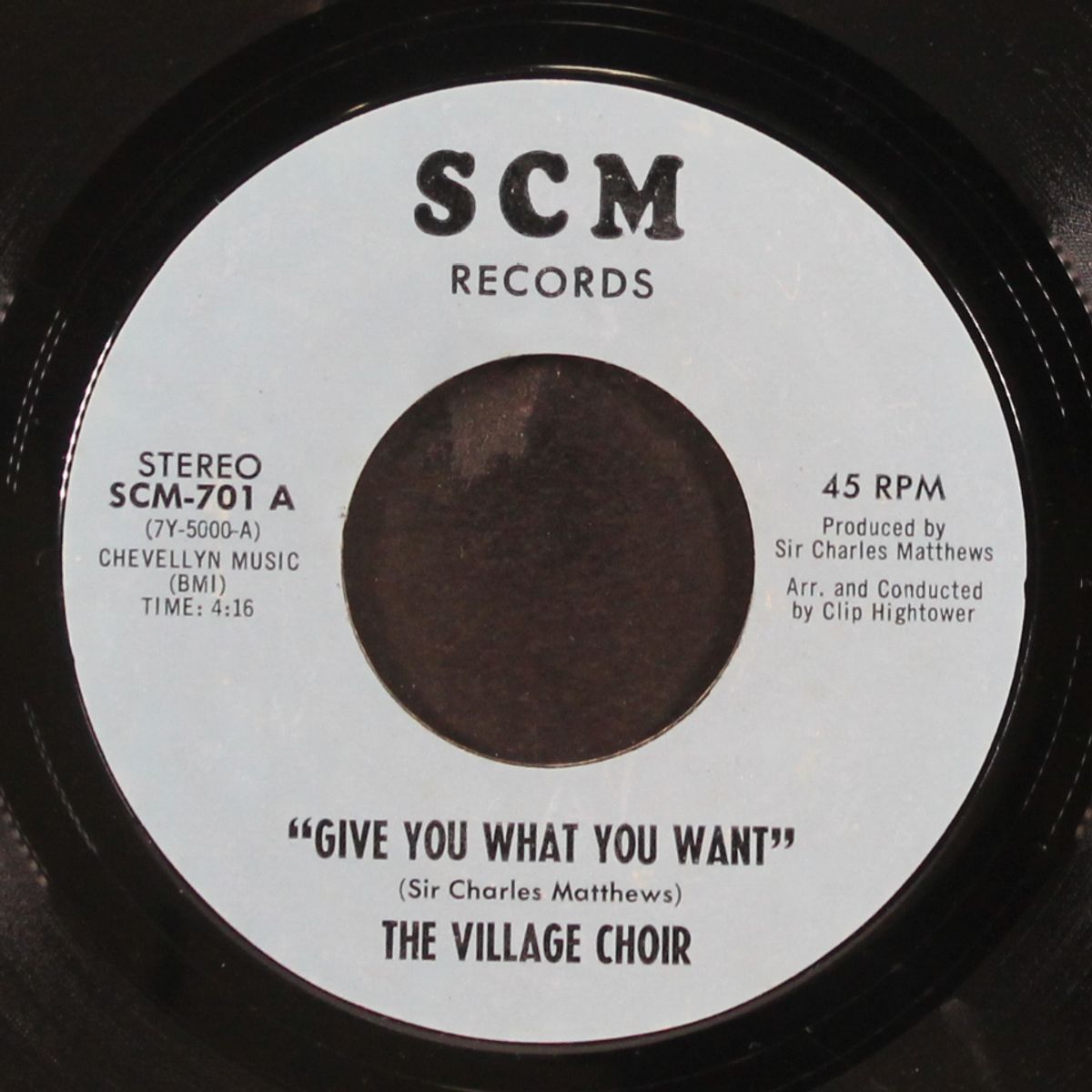 give you what you want / you are the one for me by VILLAGE CHOIR