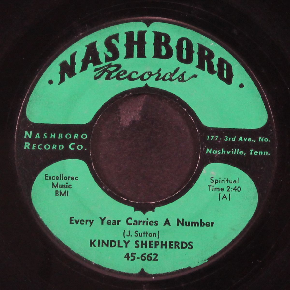 every year carries a number / take the lord with you by KINDLY SHEPHERDS