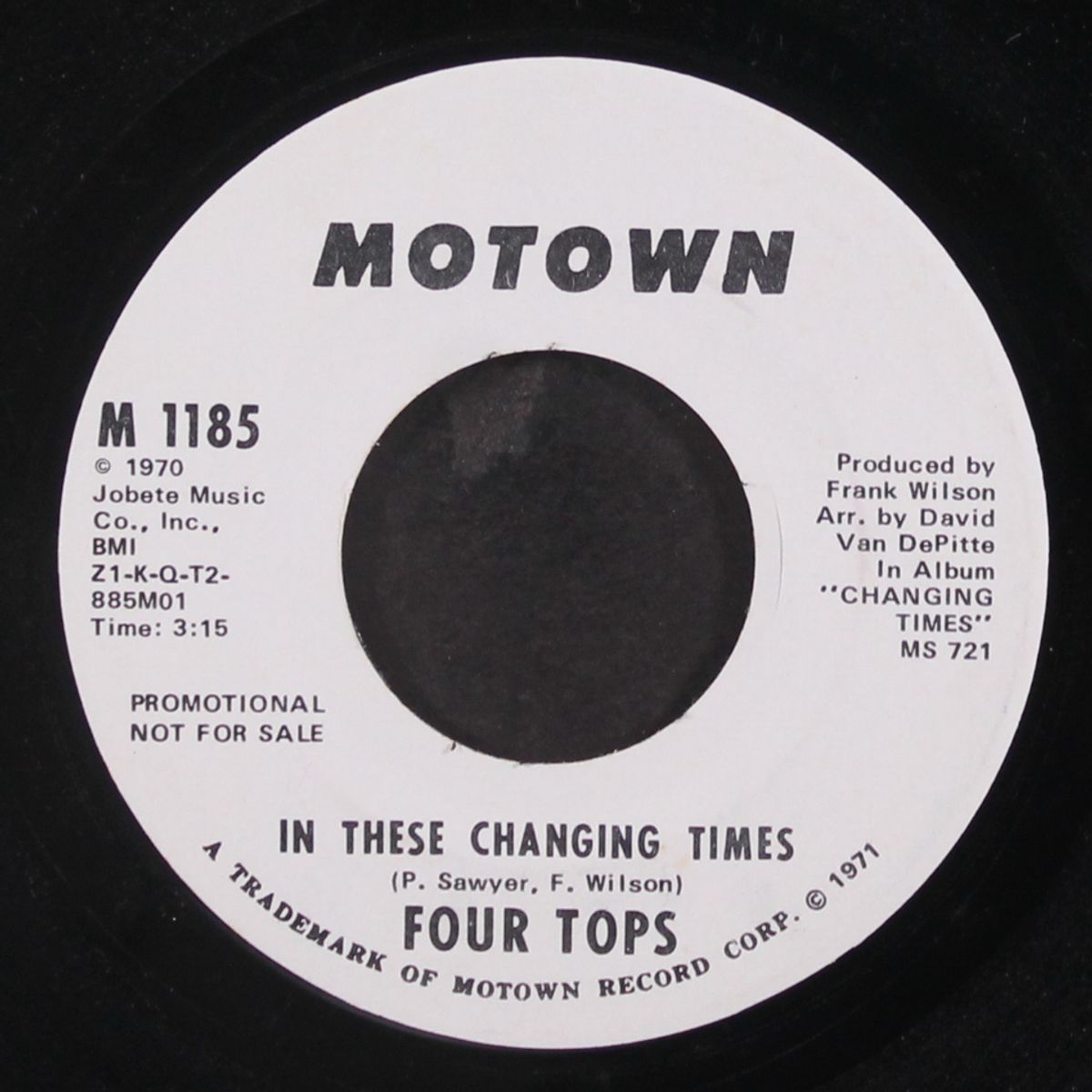 in these changing times / same by FOUR TOPS