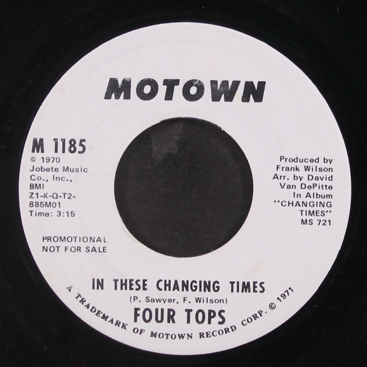 in these changing times / same by FOUR TOPS