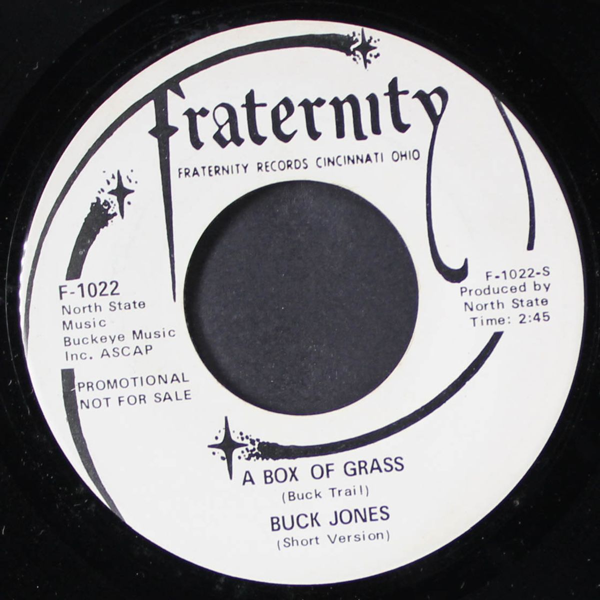 a box of grass by BUCK JONES