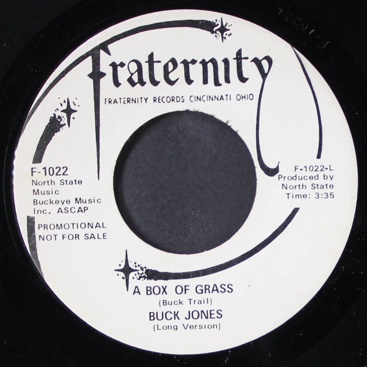 a box of grass by BUCK JONES