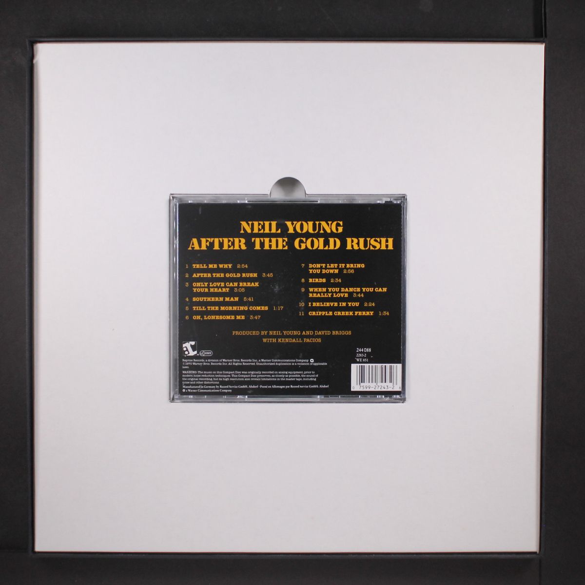 after the goldrush by NEIL YOUNG