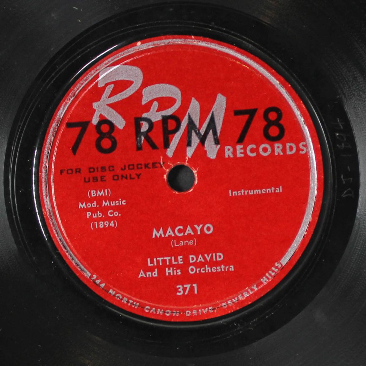 crying blues / macayo by LITTLE DAVID