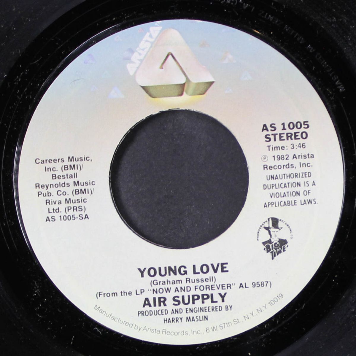 young love / she never heard me call by AIR SUPPLY