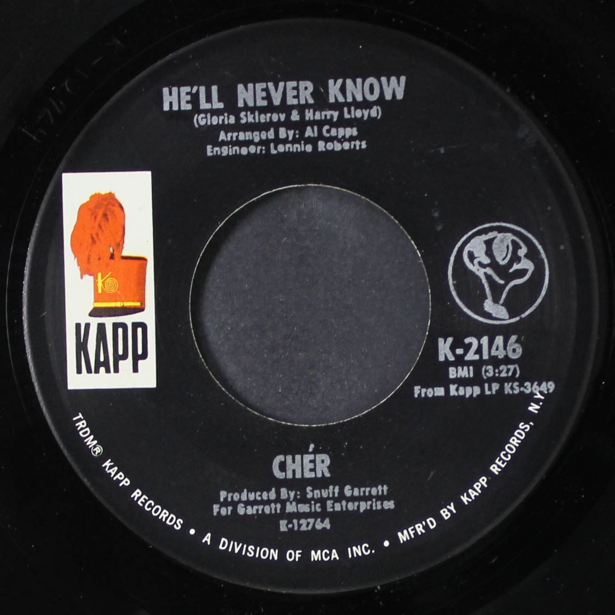 gypsys, tramps & thieves / he'll never know by CHER