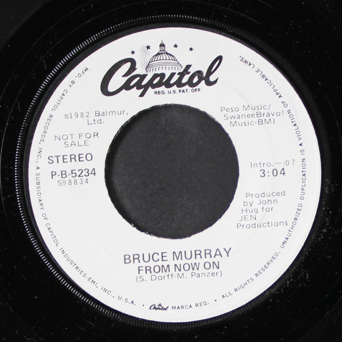from now on by BRUCE MURRAY