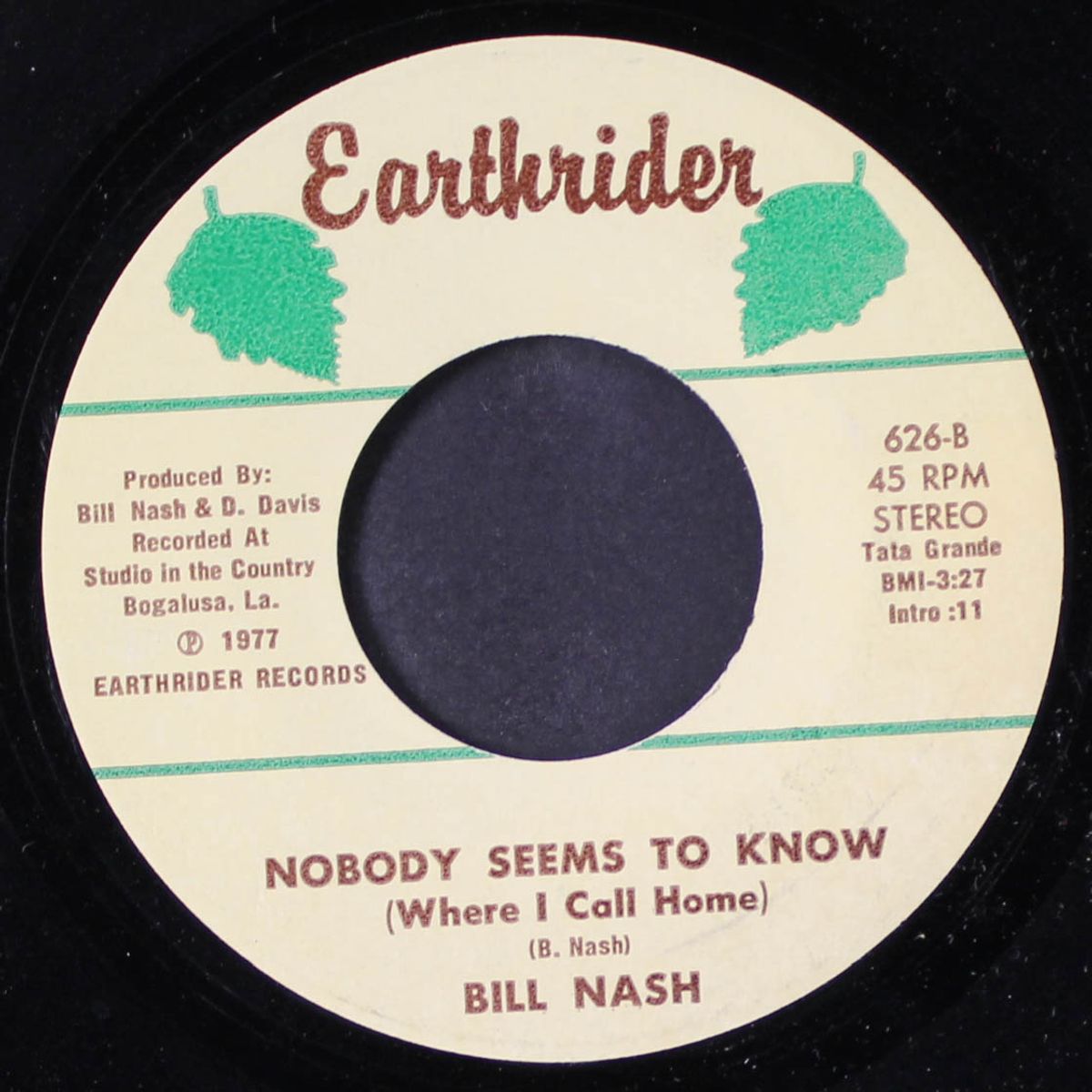 i can't help it / nobody seems to know by BILL NASH