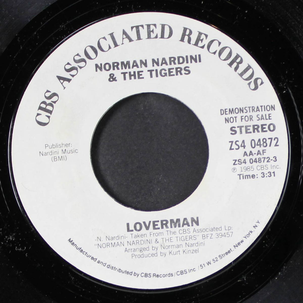 loverman by NORMAN NARDINI & TIGERS