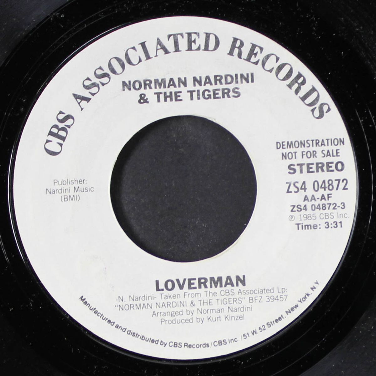 loverman by NORMAN NARDINI & TIGERS